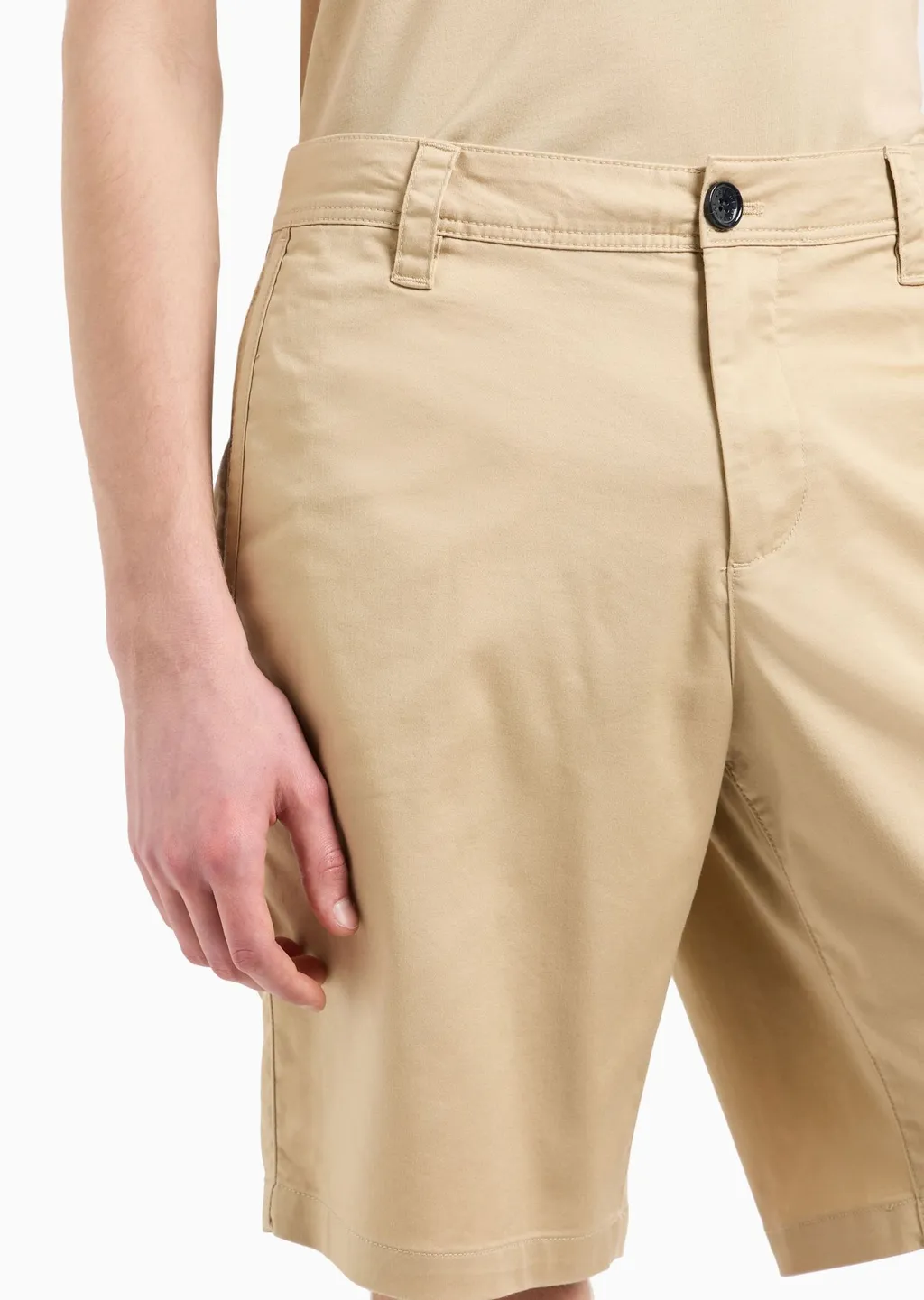 Mid-Rise Chino Shorts