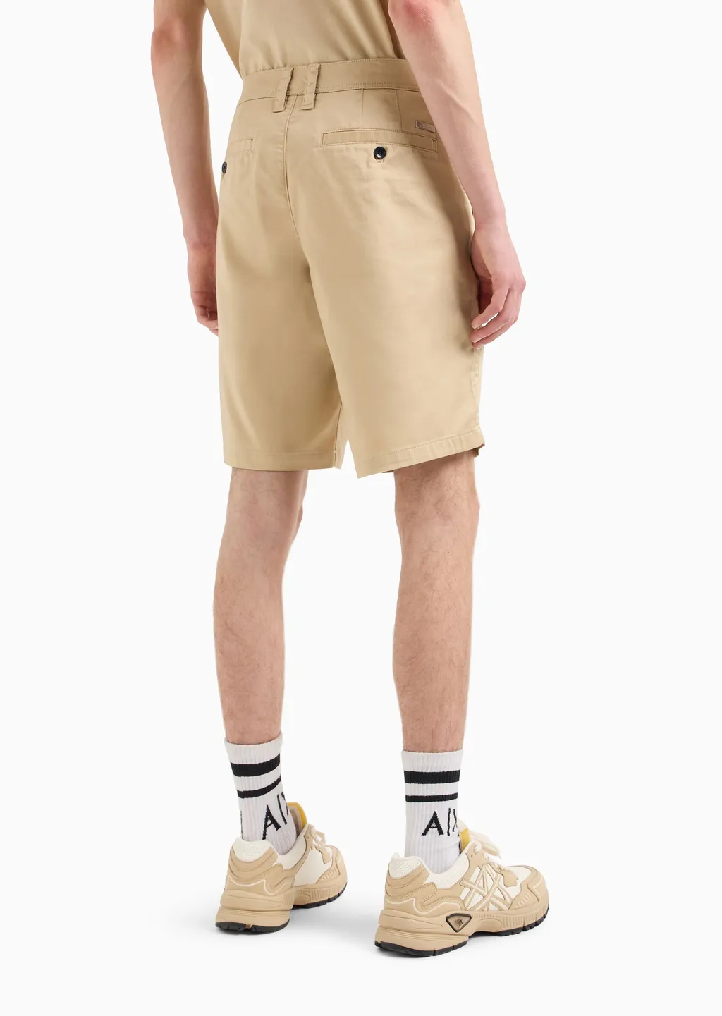 Mid-Rise Chino Shorts