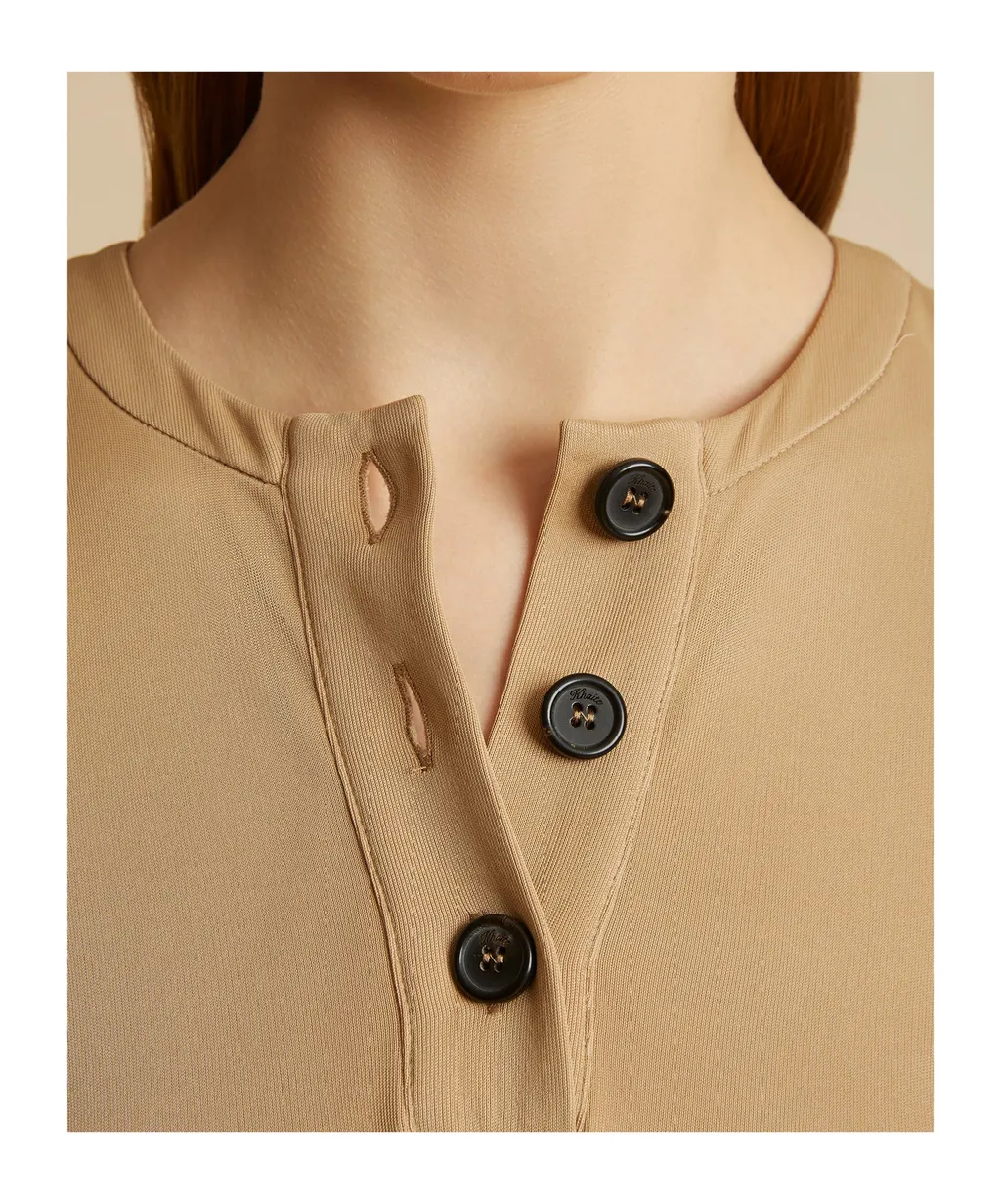 Khaite The Janelle Long-Sleeved Bodysuit