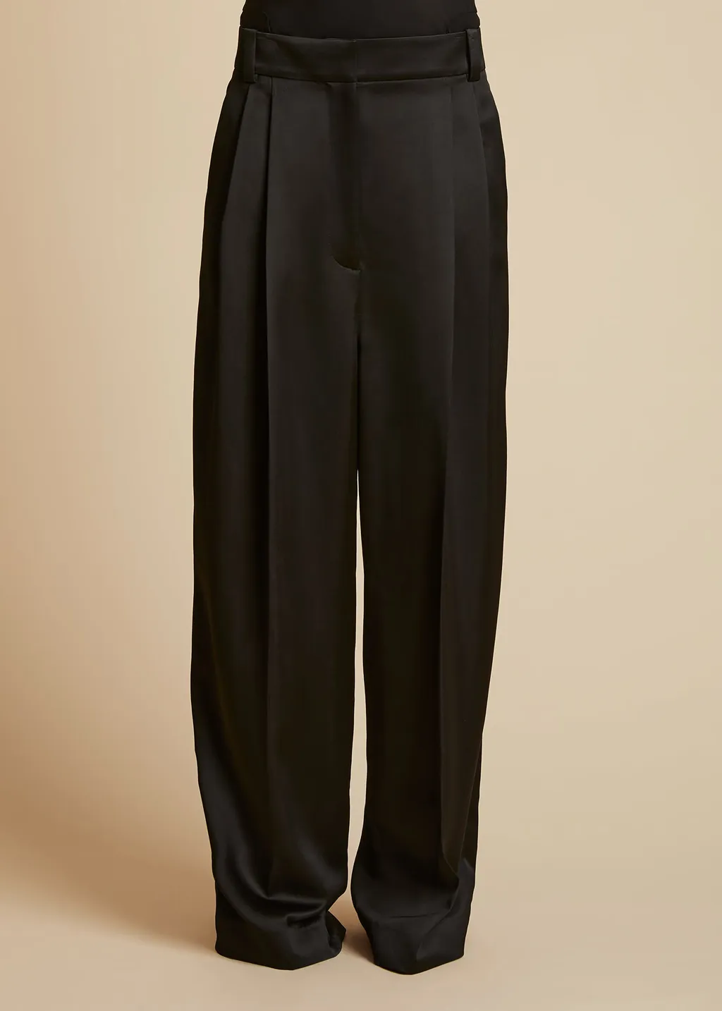 Belt-Loop Casual Pants