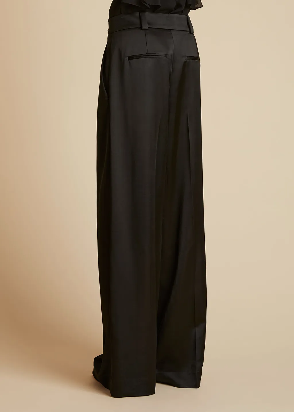 Belt-Loop Casual Pants
