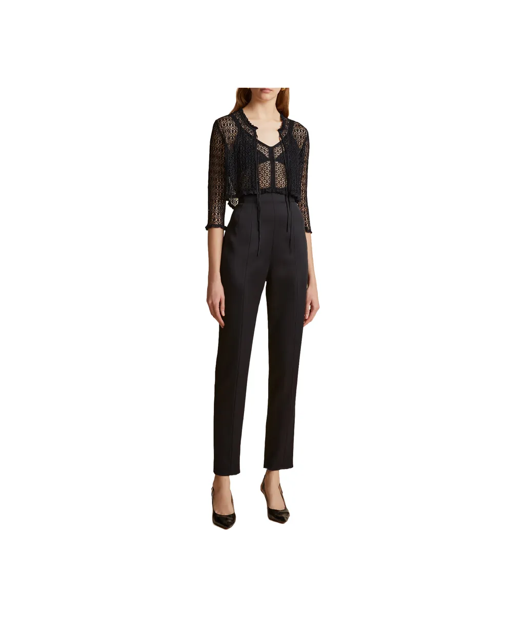 High-Waisted Pipe Pants