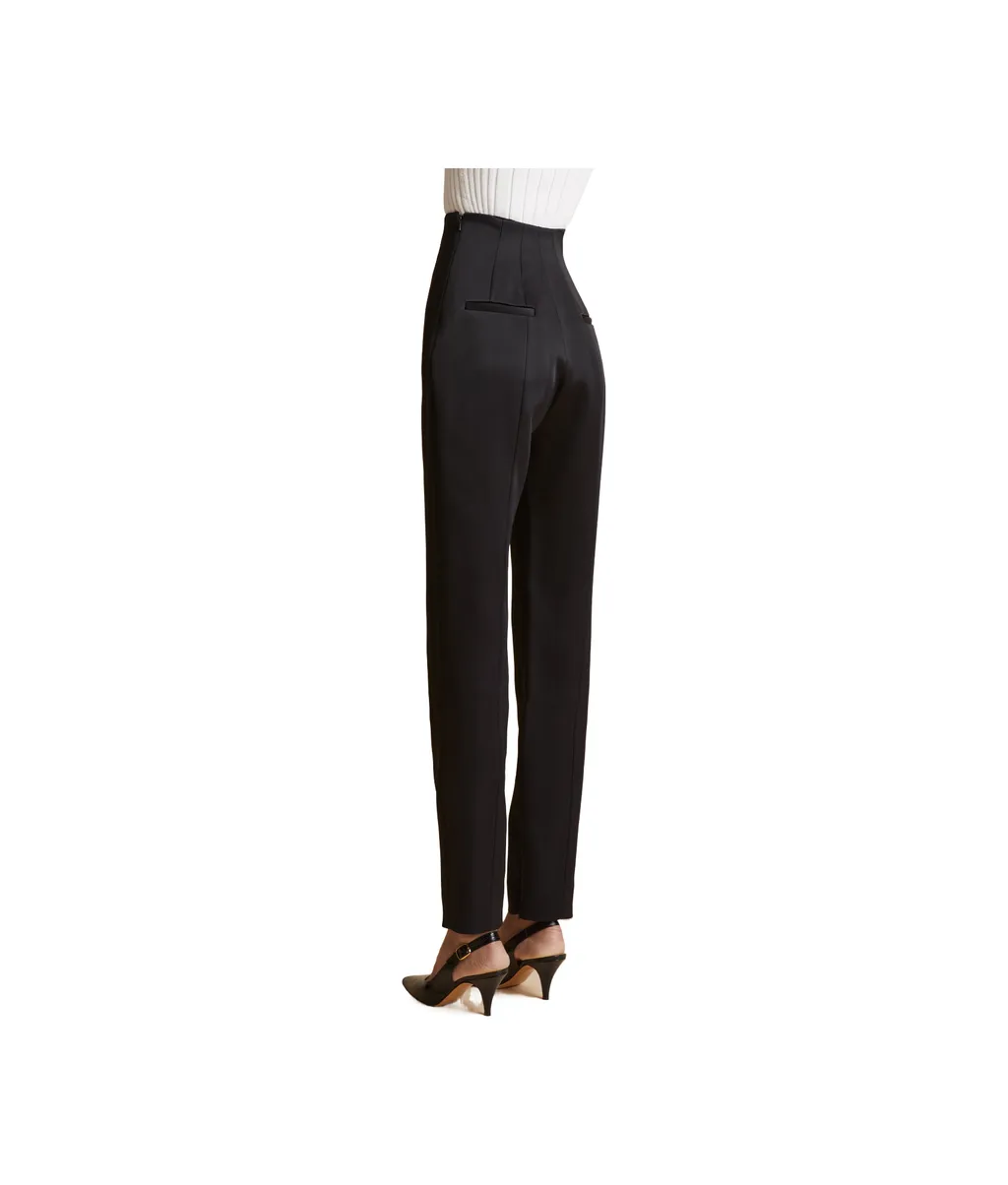 High-Waisted Pipe Pants