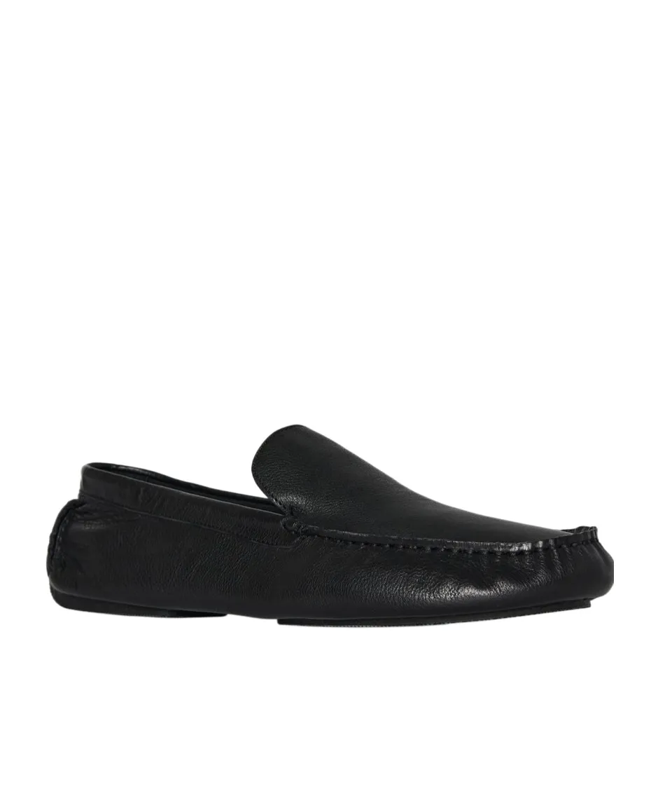 Round Head Loafer Shoes