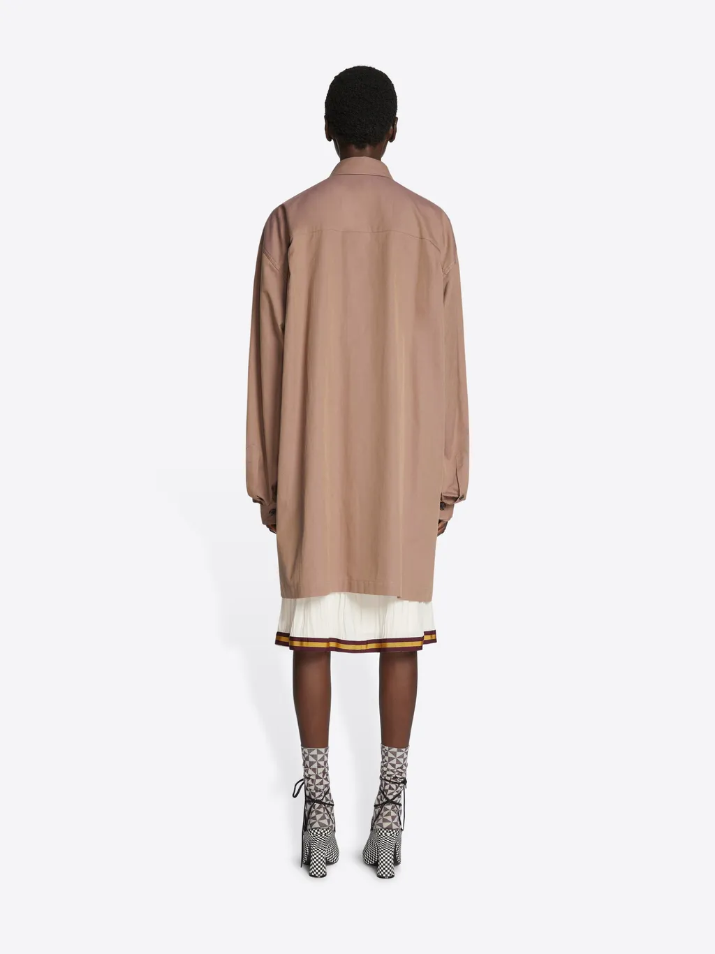 Long-Sleeved Shirt Skirt