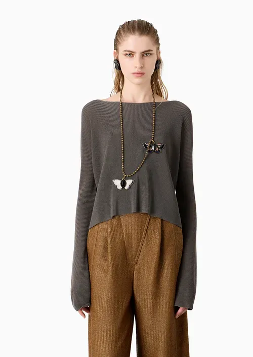 Boat-Neck Jumper