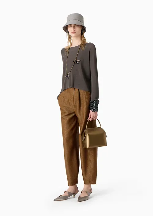 Boat-Neck Jumper