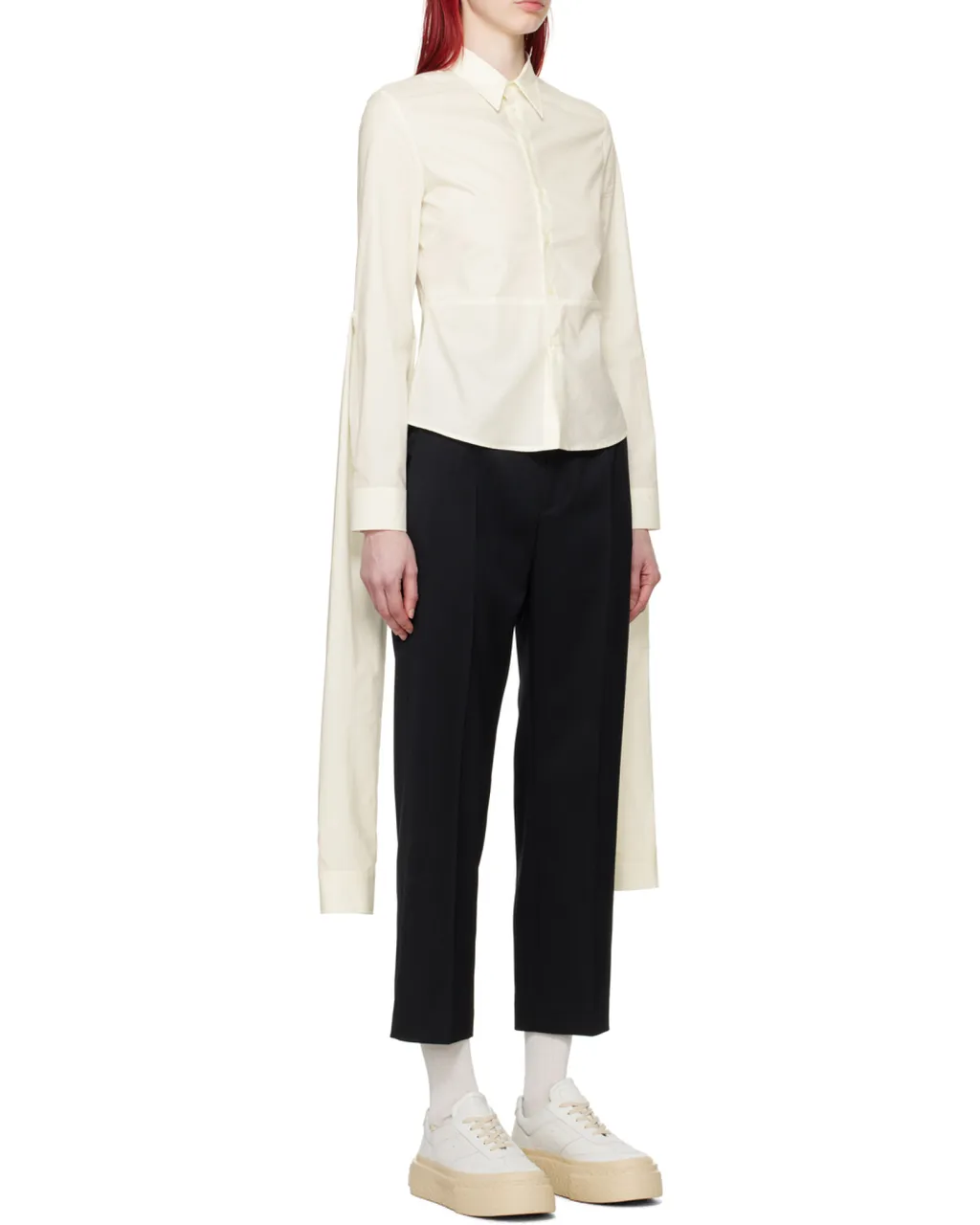 Double-Sleeves Cotton Shirt