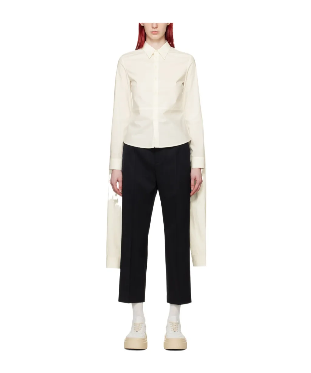 Double-Sleeves Cotton Shirt