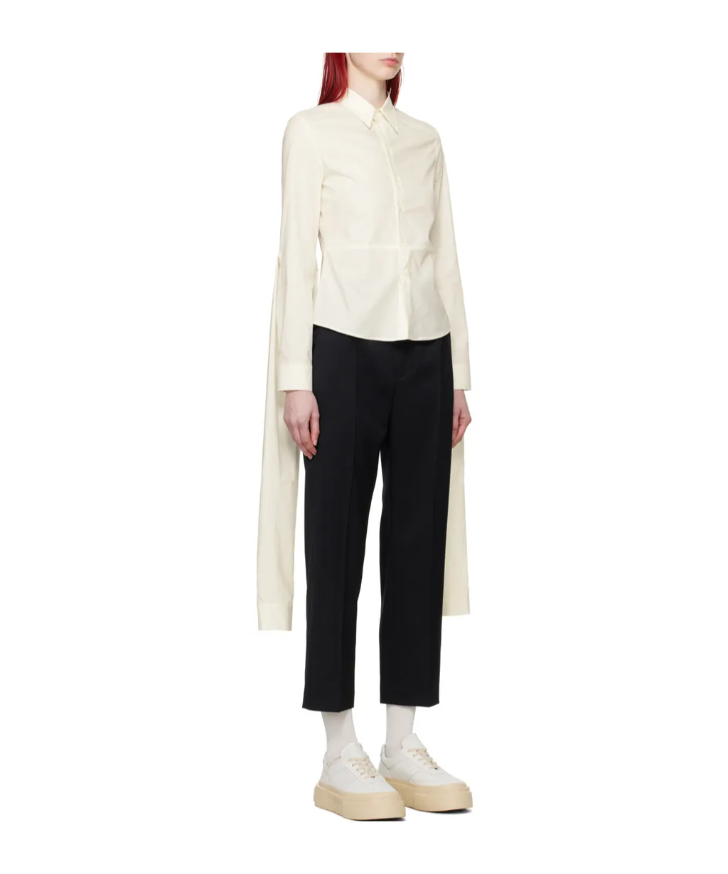 Double-Sleeves Cotton Shirt