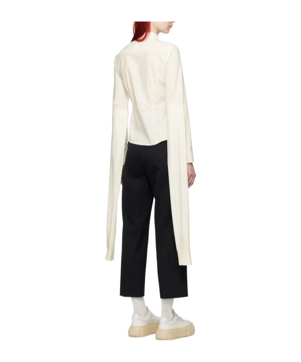 Double-Sleeves Cotton Shirt
