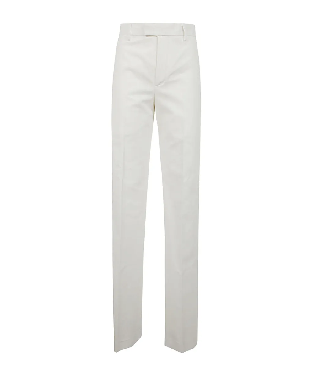 Belt Ring Pleated Casual Pants