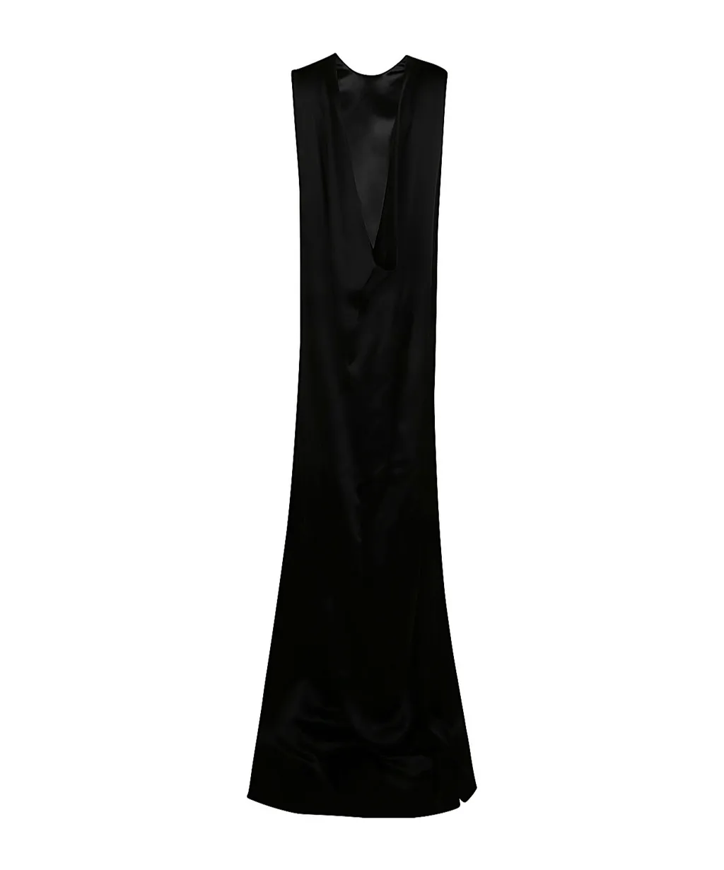 Round-Necked Sleeveless Dress