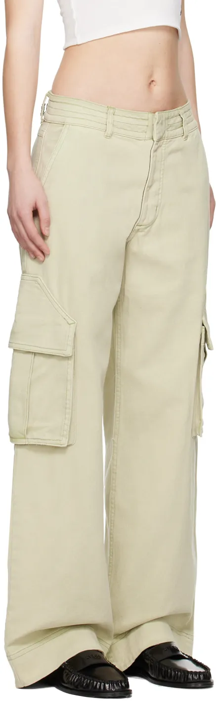 Casual Pants With Waist And Loop Straps