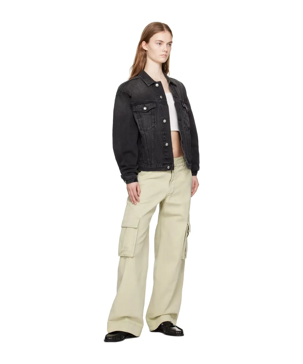 Casual Pants With Waist And Loop Straps