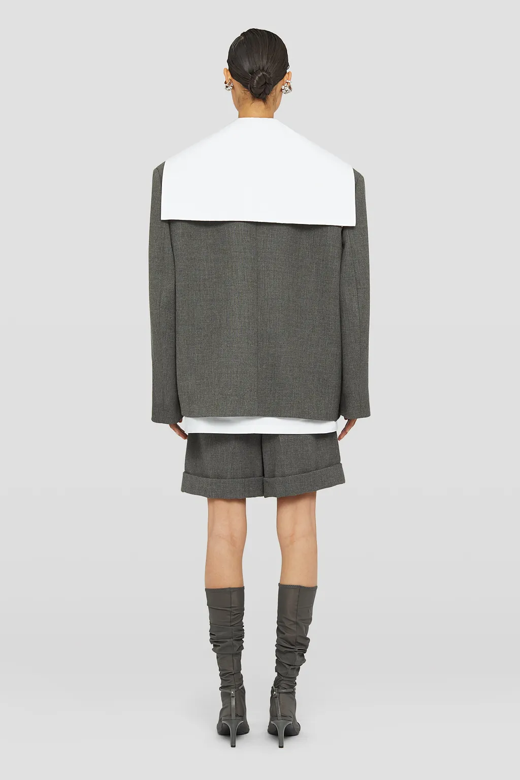 Jil Sander Turn-Up Hem Tailored Shorts