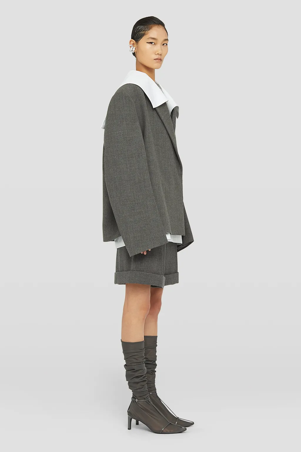 Jil Sander Turn-Up Hem Tailored Shorts