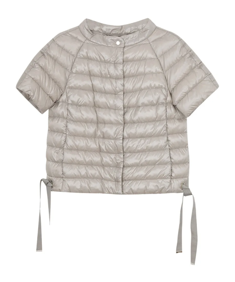 Short-Sleeve Puffer Jacket