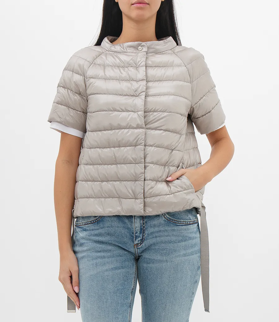 Short-Sleeve Puffer Jacket