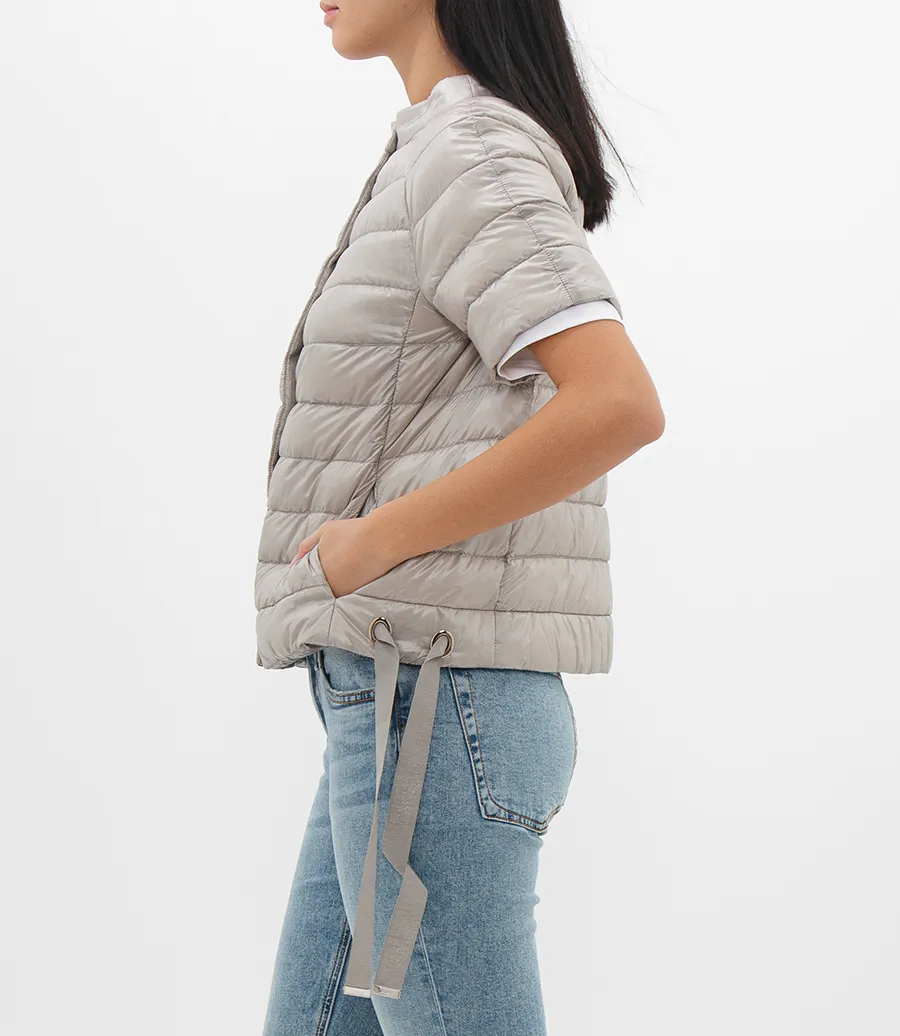 Short-Sleeve Puffer Jacket