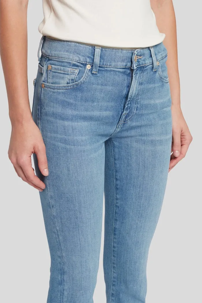 Slim Illusion Bootcut Cotton Jeans