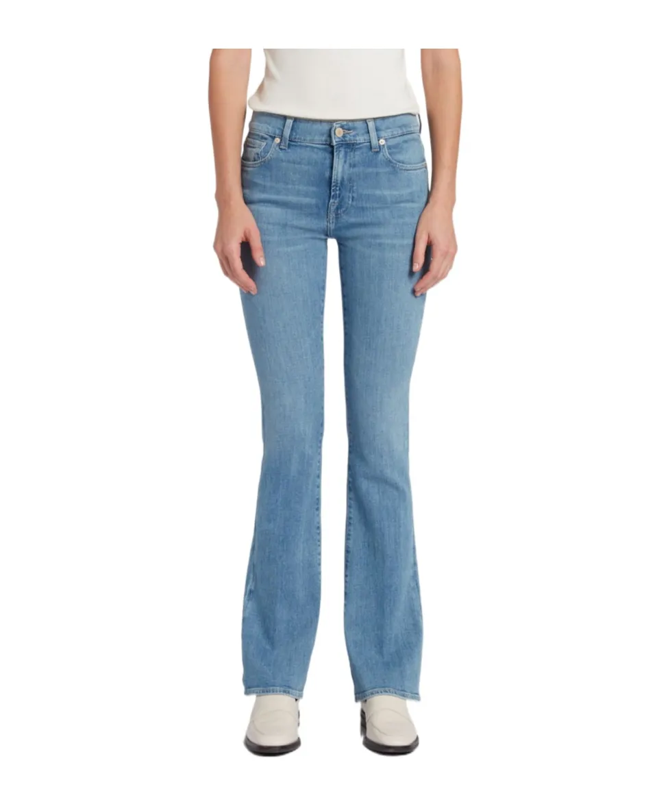 Slim Illusion Bootcut Cotton Jeans