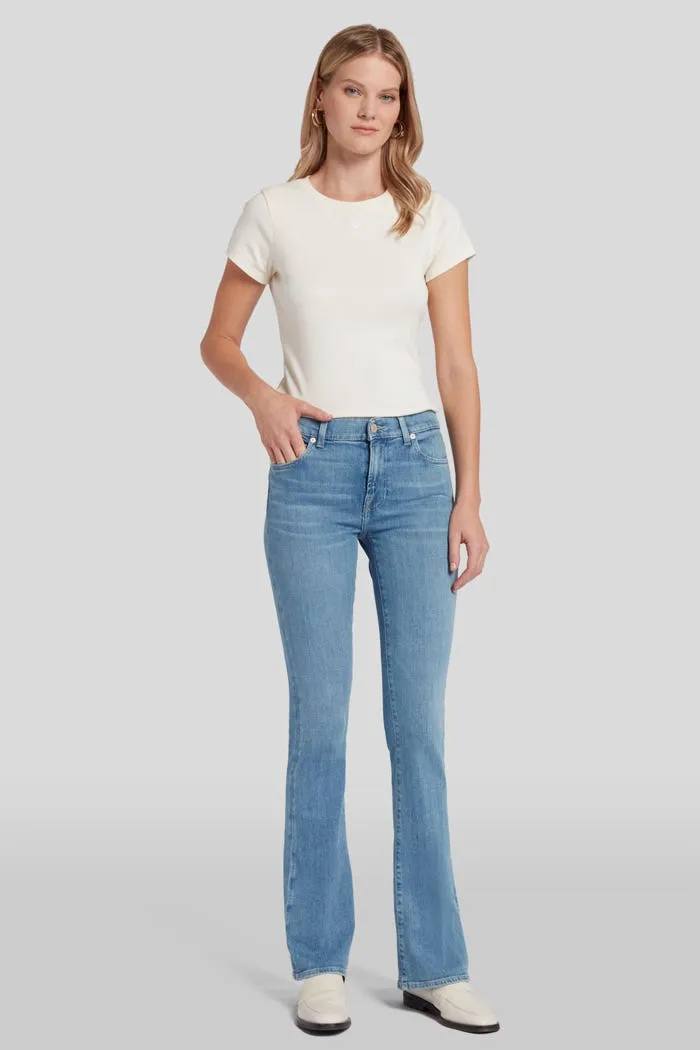 Slim Illusion Bootcut Cotton Jeans