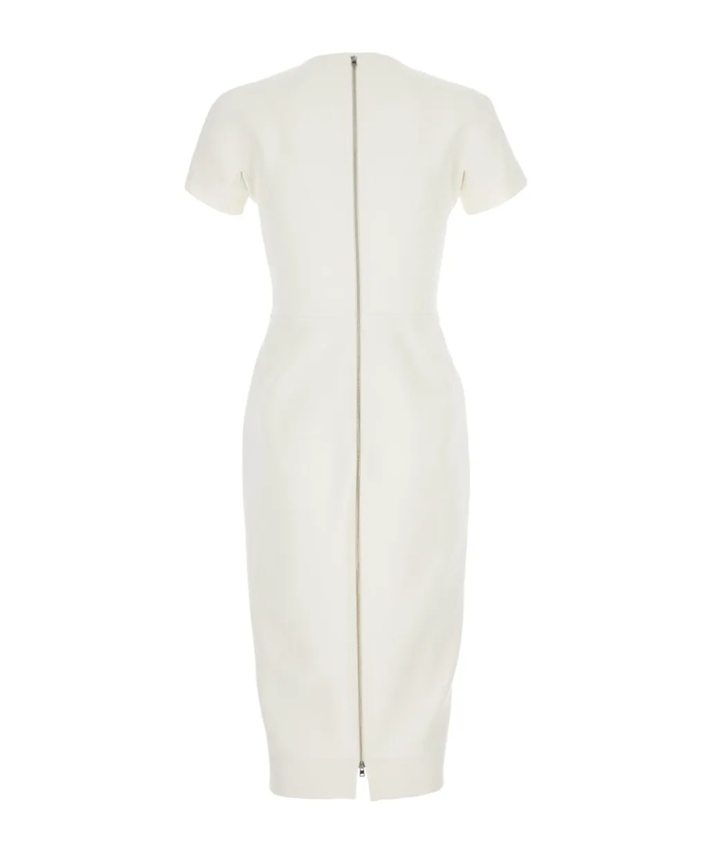 Victoria Beckham Fitted T-Shirt Dress