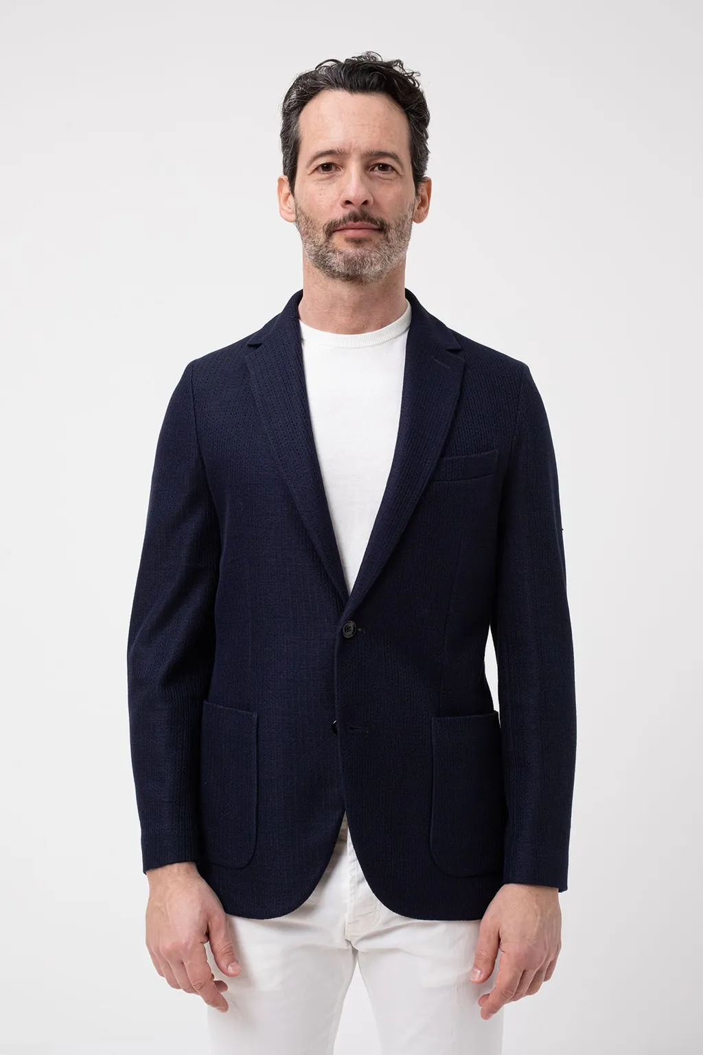 Long-Sleeved Suit Coat