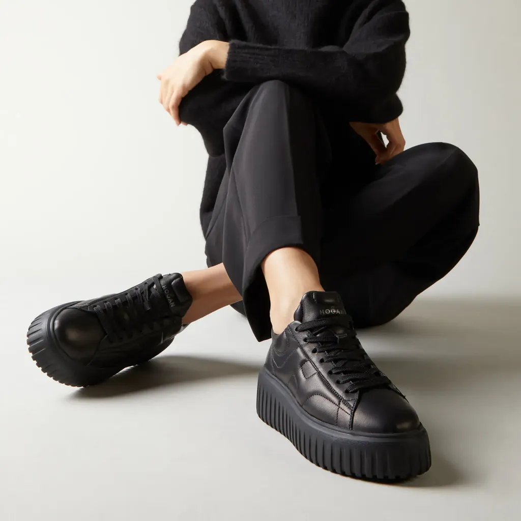 Hogan H-Stripes Low-Top Sneakers