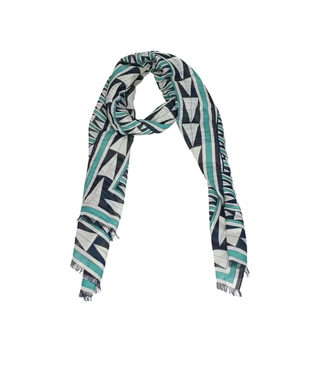 Geometric Pattern Scarf