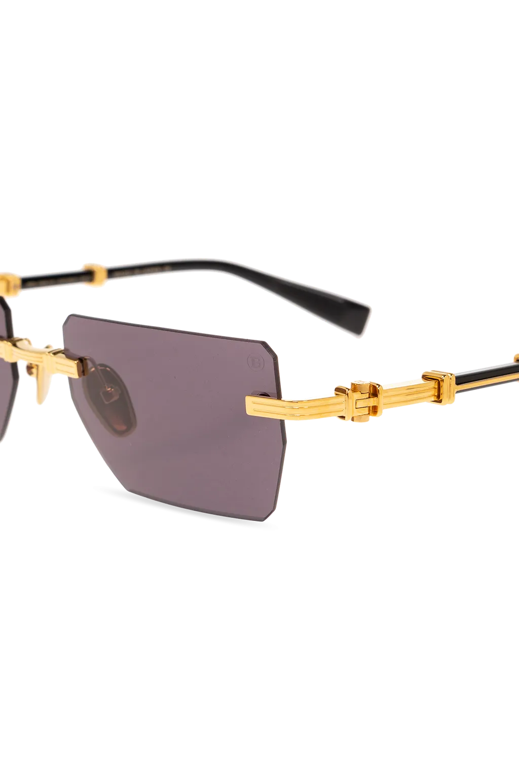 Balmain Eyewear Pierre Rectangular Frame Sunglasses