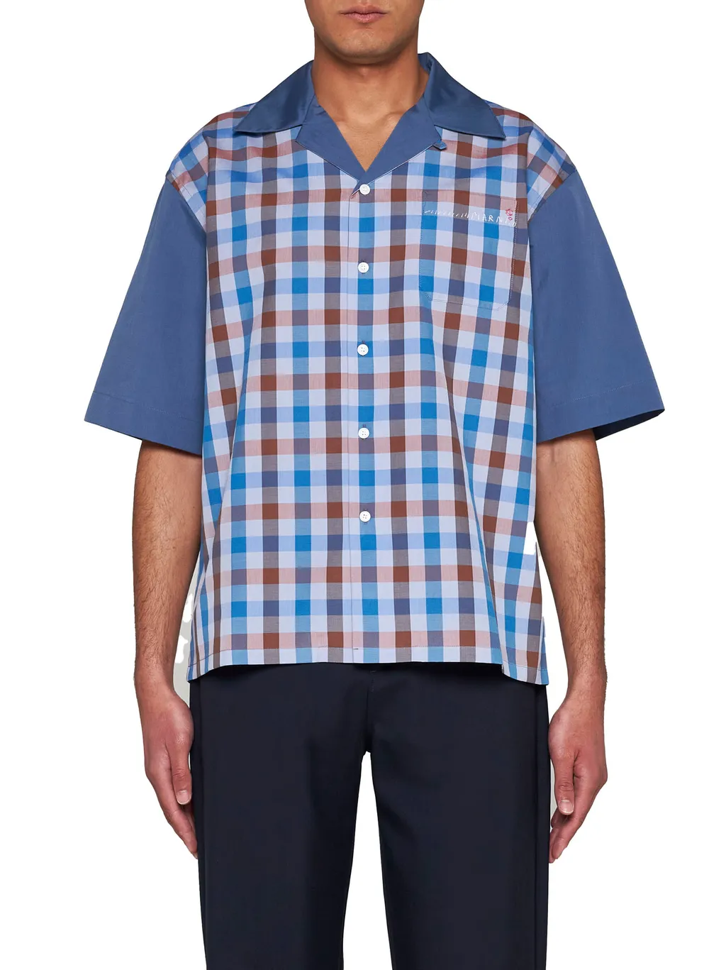 Marni Checked Short-Sleeved Shirt