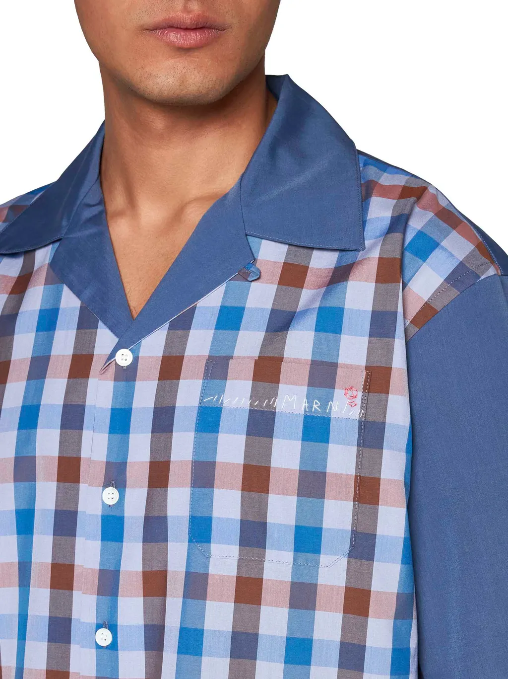 Marni Checked Short-Sleeved Shirt
