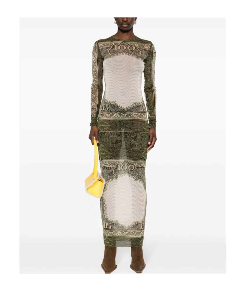 Catrouche Mesh Maxi Dress
