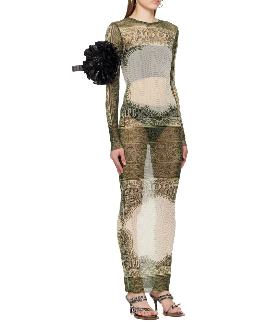 Catrouche Mesh Maxi Dress