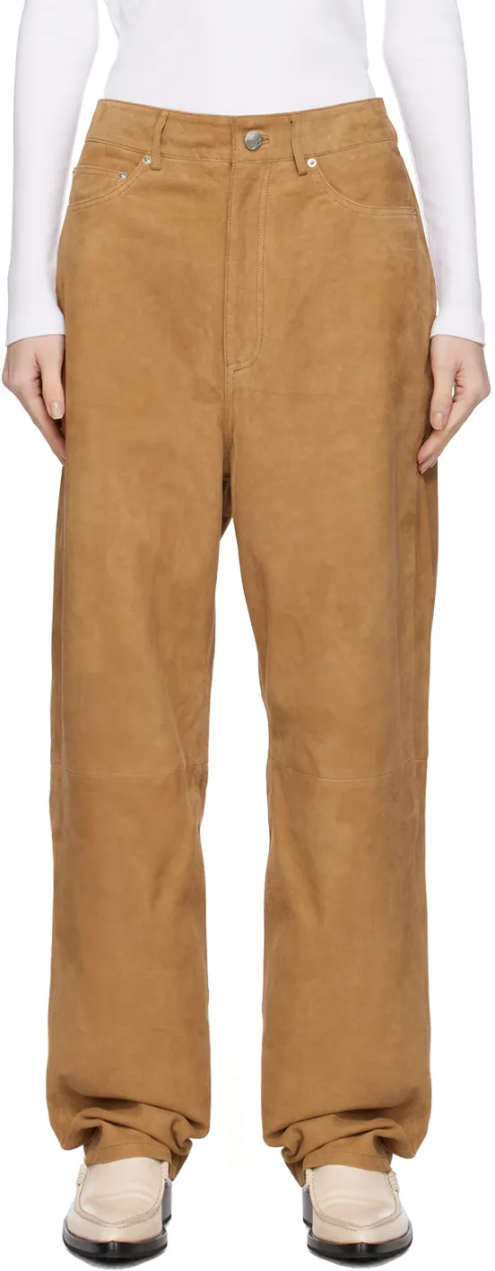 Waistband Loop Casual Pants