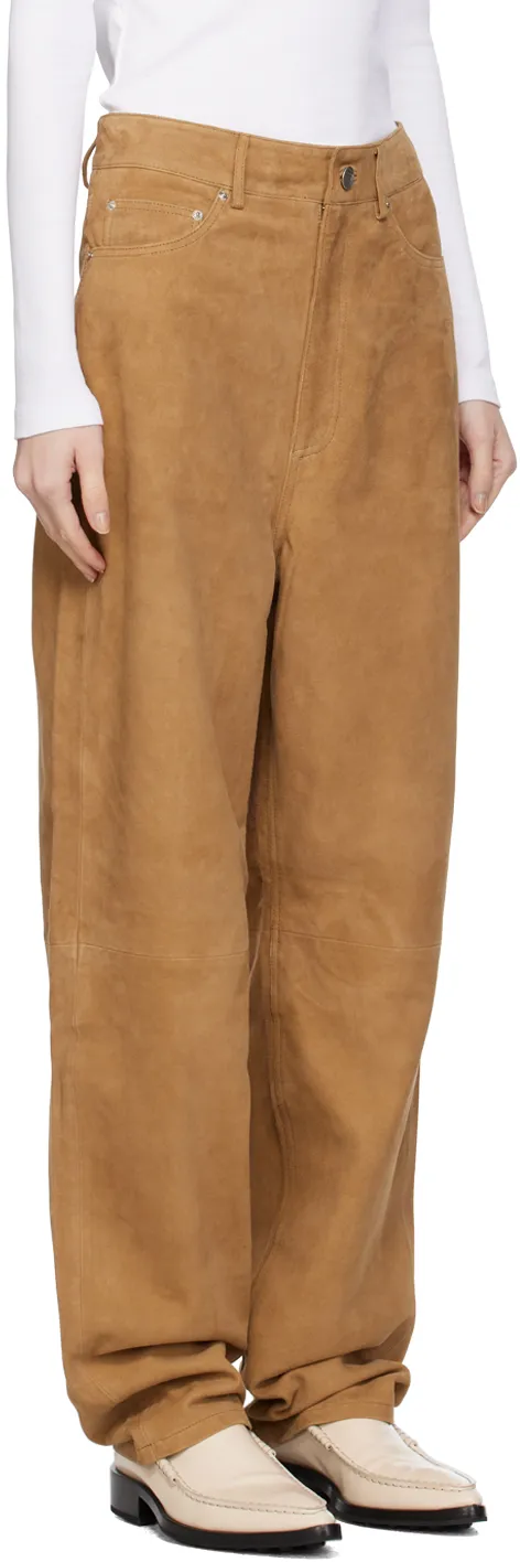 Waistband Loop Casual Pants