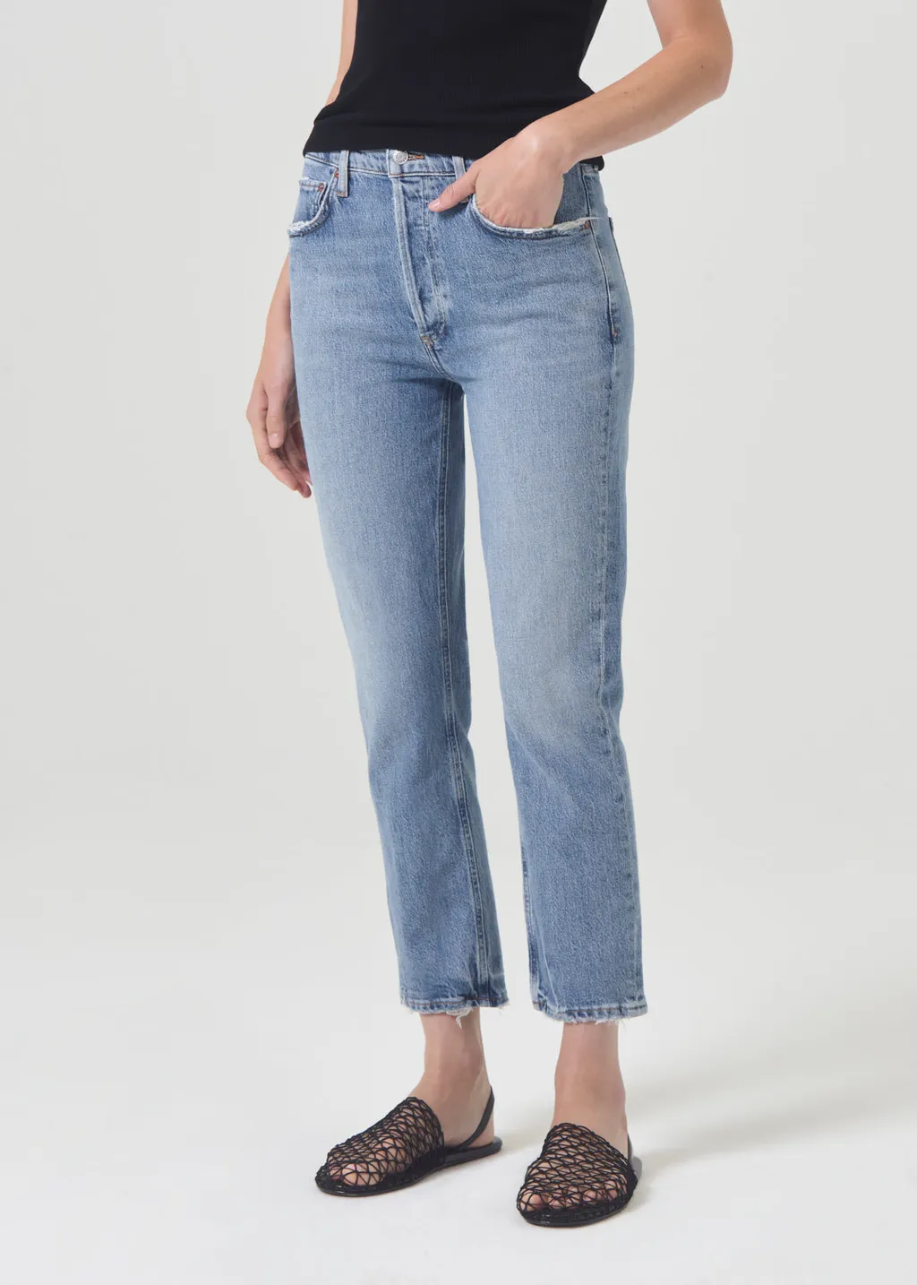 Agolde Riley Straight Leg Jeans