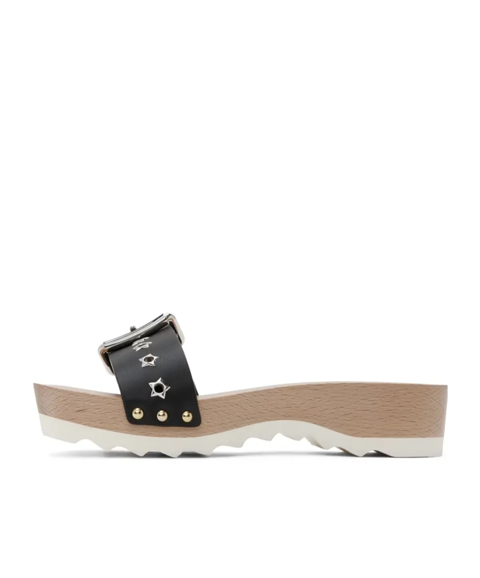 Elyse Pin-Button Slippers