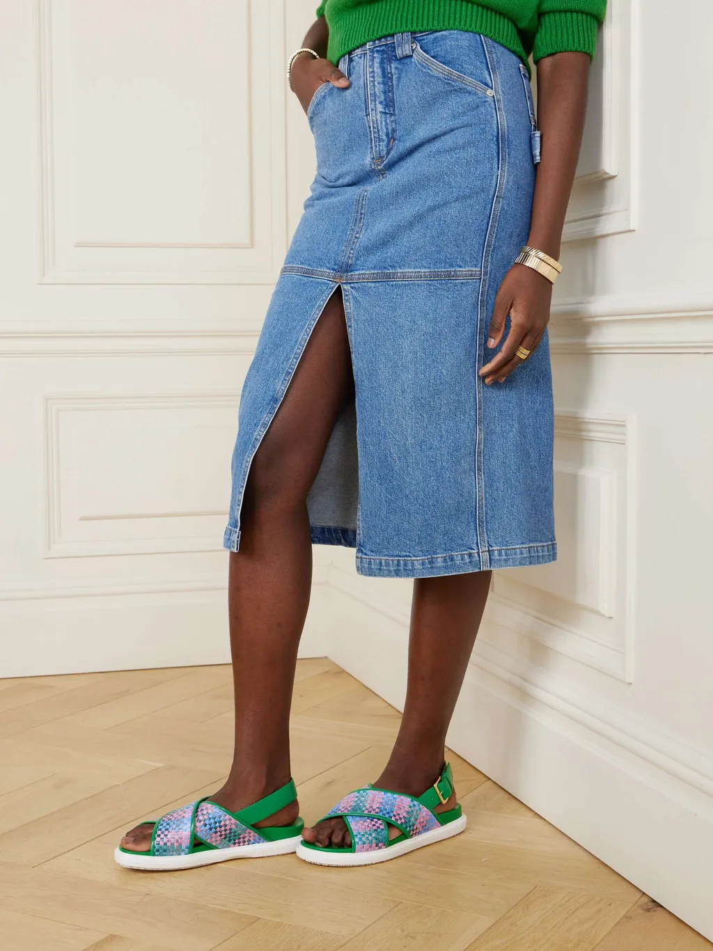 Round Head Flat-Soled Sandals