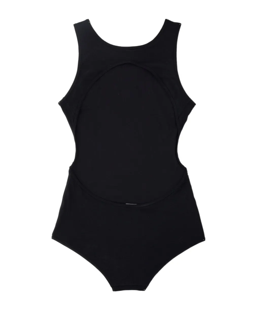 Jil Sander Logo Printed One-Piece Swimsuit