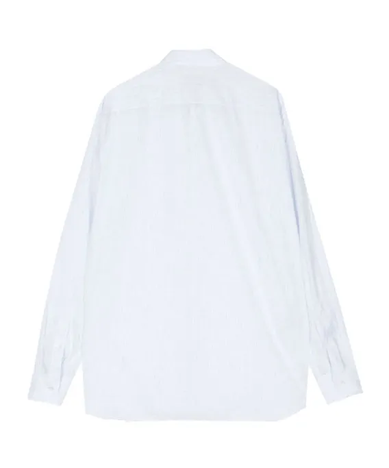 Pinstriped Long-Sleeve Shirt