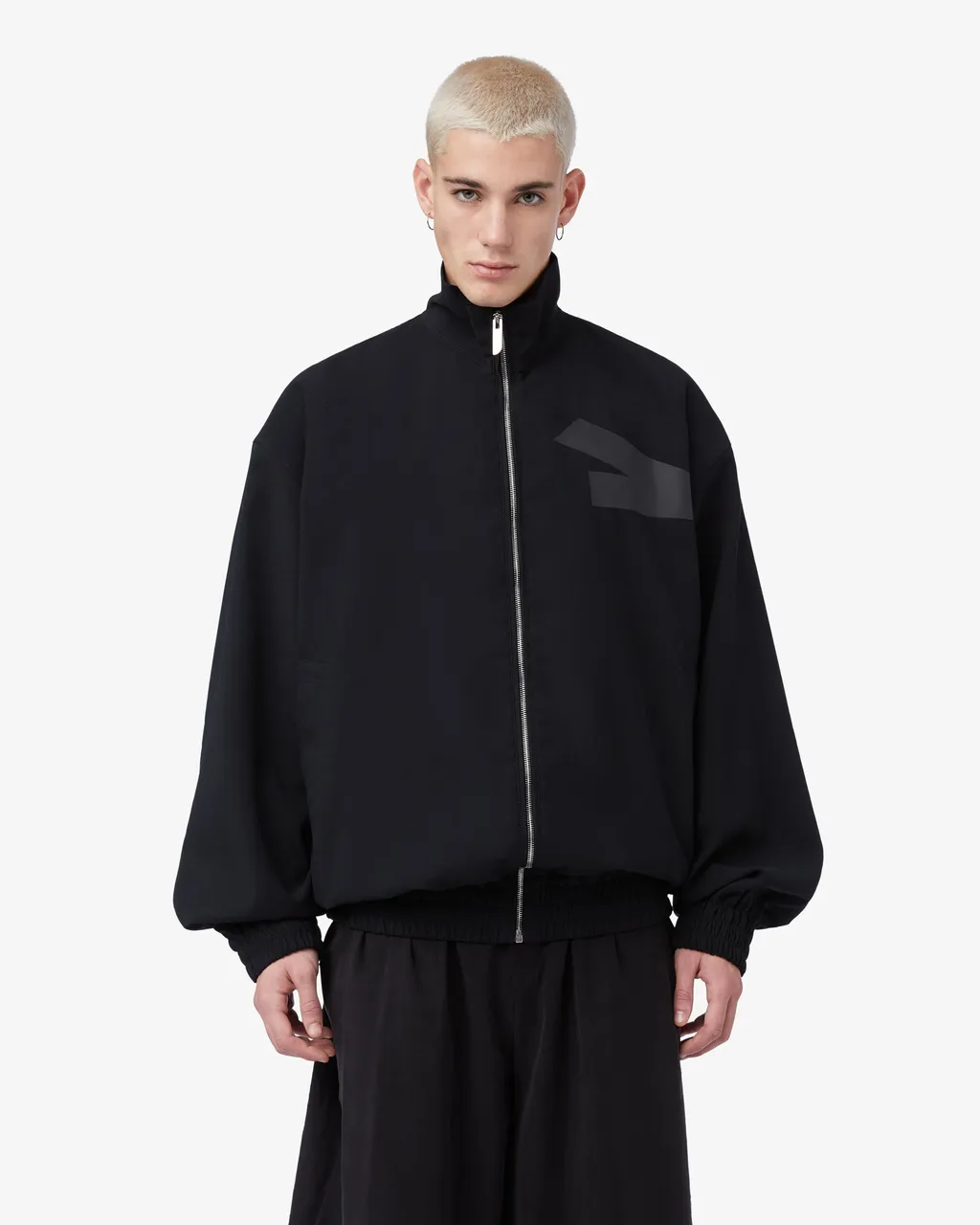 Logo-Tape Bomber Jacket
