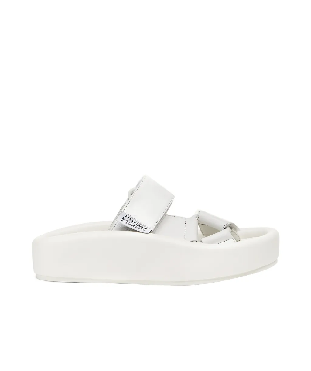 Mm6 Maison Margiela Webbing Slip-On Sandals