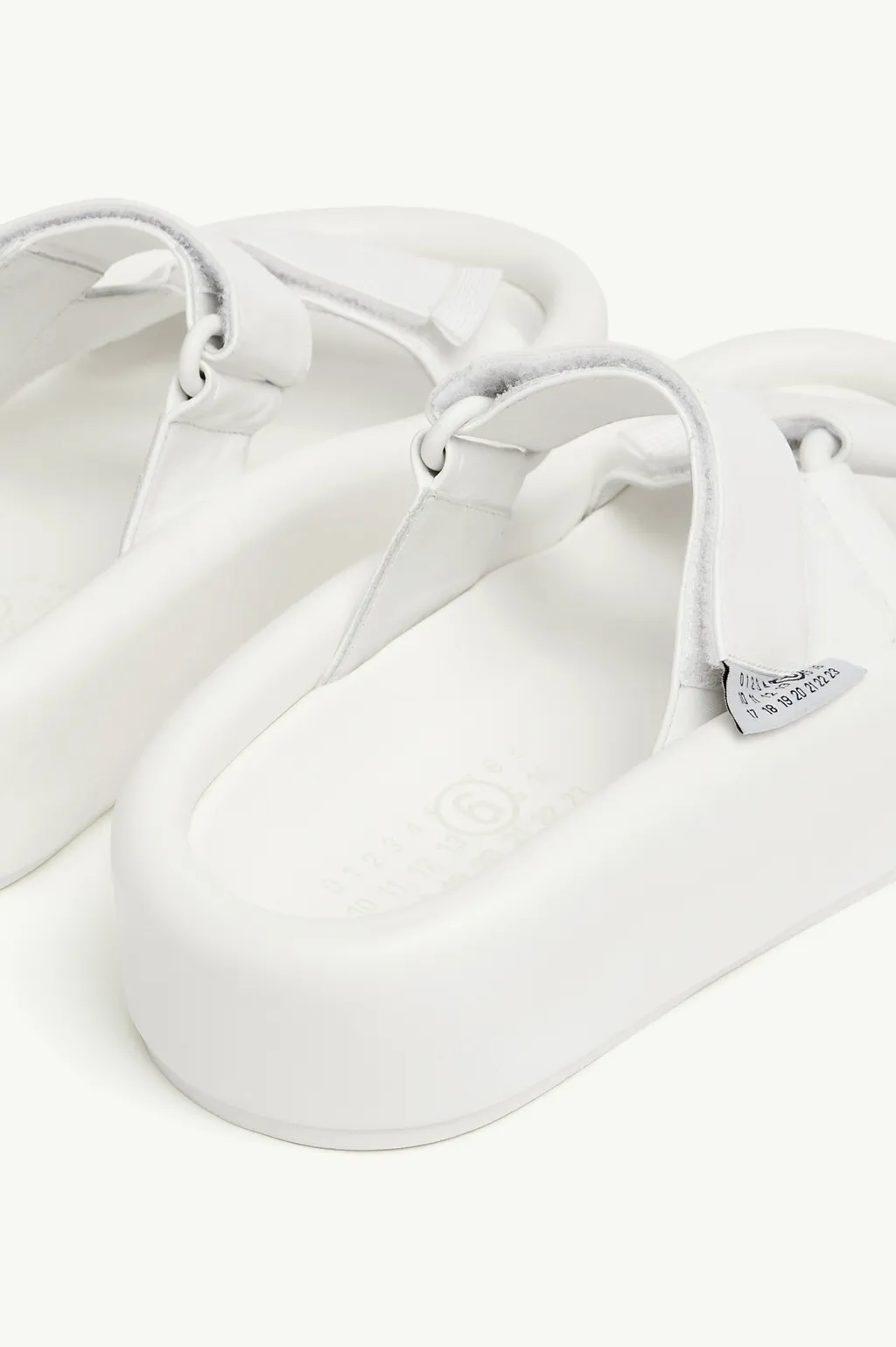 Mm6 Maison Margiela Webbing Slip-On Sandals