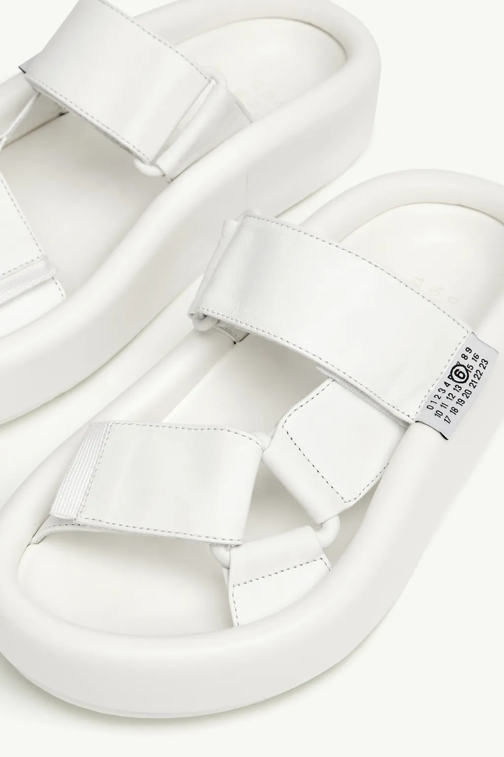 Mm6 Maison Margiela Webbing Slip-On Sandals