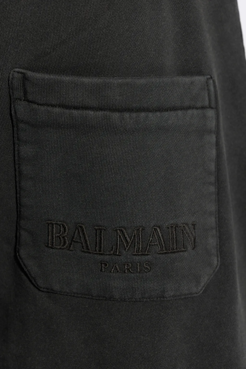 Balmain Logo Embroidered Bermuda Shorts