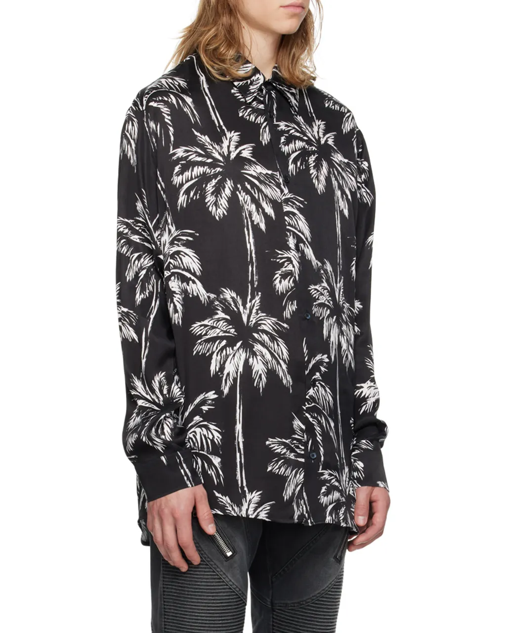 Balmain Floral Patterned Shirt