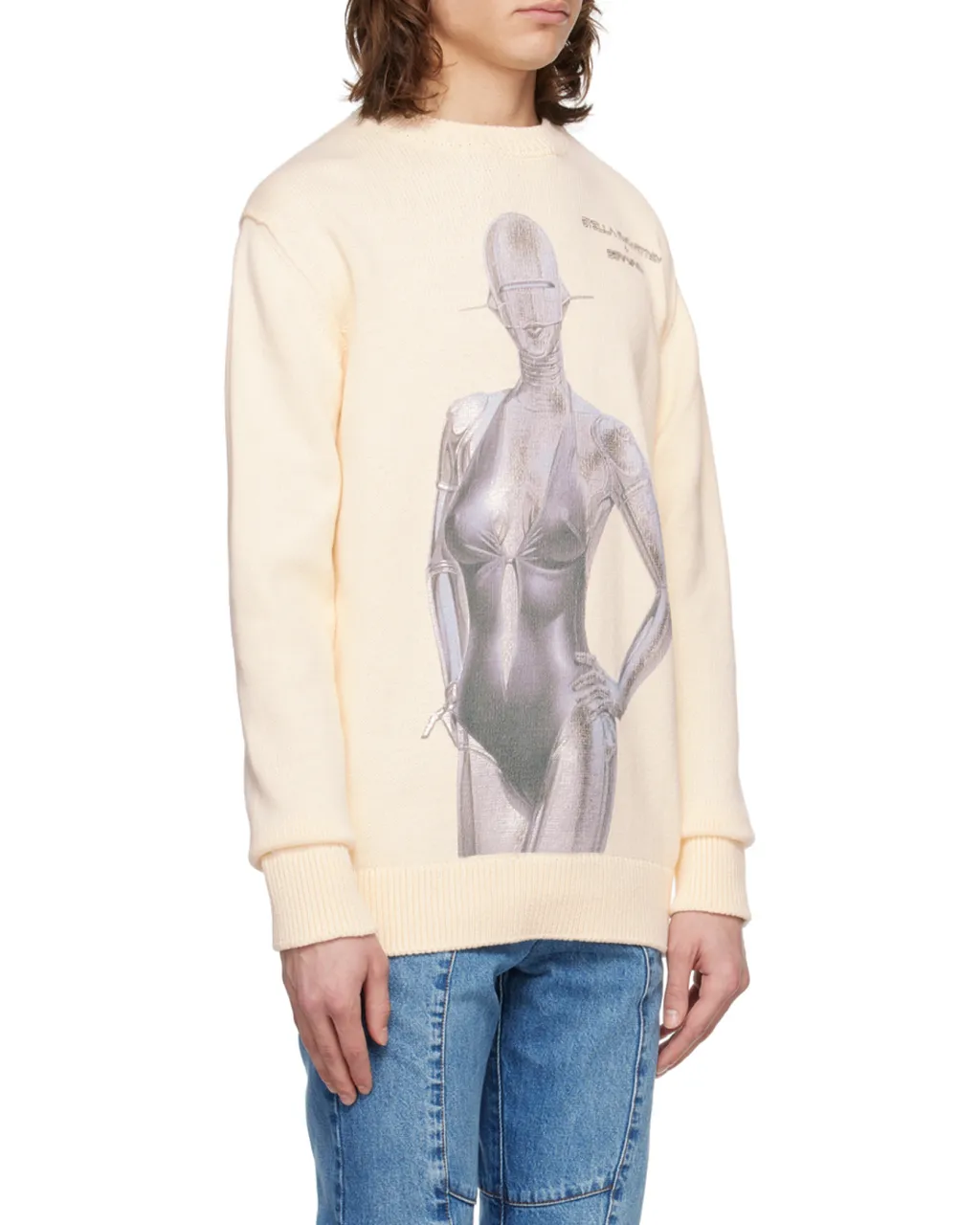 Logo Embroidered Sweater